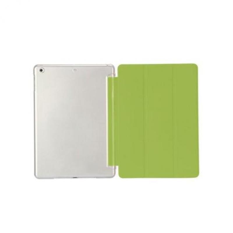 iPad Air - Smart + back cover, case, hoes - Groen