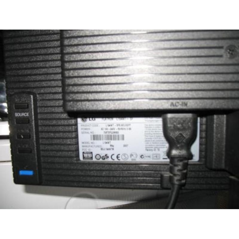Computerscherm LG flatron wide