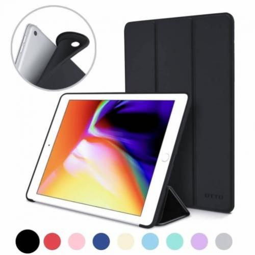iPad 2017 2018 Smart Cover Case Hoes Zwart (TPU)