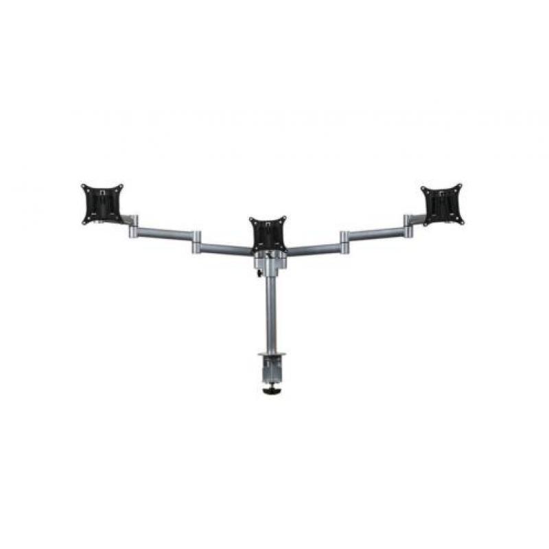 Monitorarm Bsky Tripple - zilver