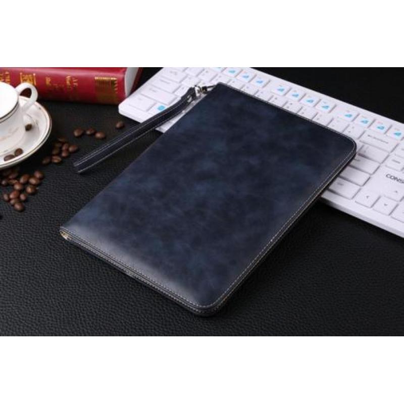 Luxe Smart Hoes voor iPad Mini 1/2/3 _ Donkerblauw