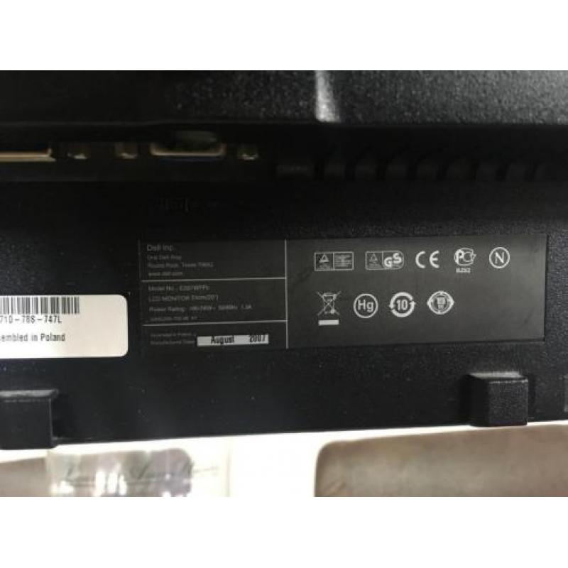 Monitor LCD 20 inch Dell E207WFPc
