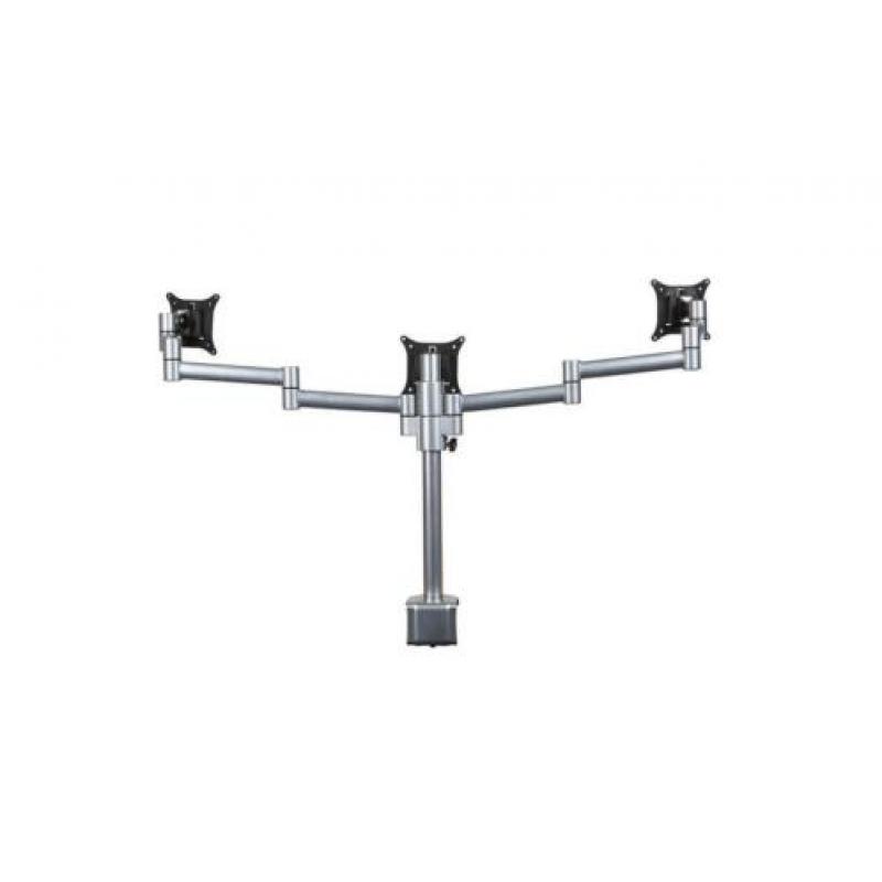 Monitorarm Bsky Tripple - zilver