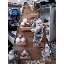 Mooie steigerhout kerstboom