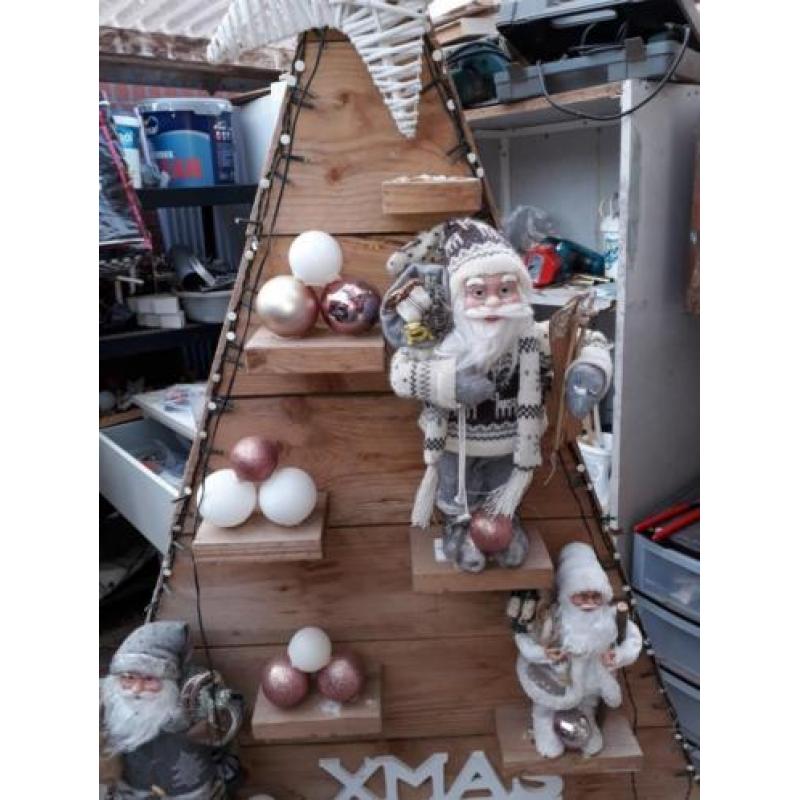 Mooie steigerhout kerstboom