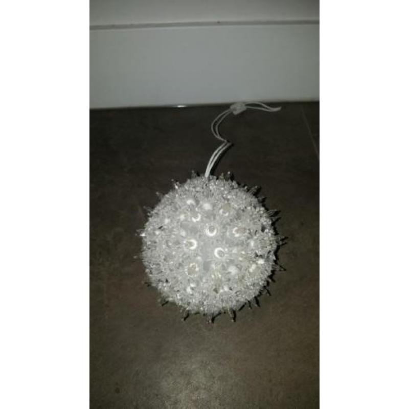 Kerst bol lamp 2x