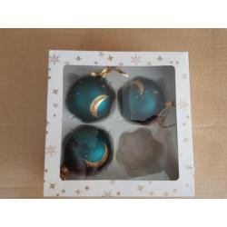 KERST - 3 grote kerstballen