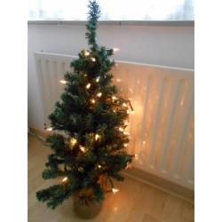 KERSTBOOM 83 cm BOOM KERSTSTUK VERLICHTING SNOER