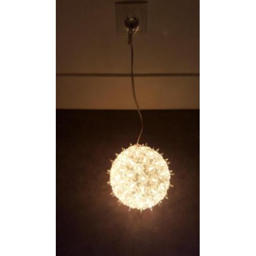 Kerst bol lamp 2x