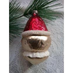 Oude kerstbal clown/pierrot kerst figuur kerstversiering