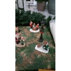 Versiering kerstdorpje