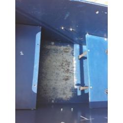 Leuke blauwe bakfiets te koop