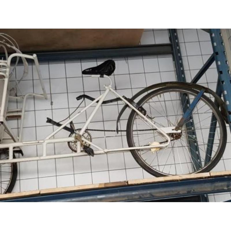 Originele rikshaw fiets - bakfiets - driewieler