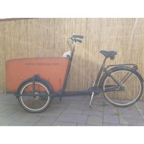 Babboe bakfiets met babyinzet