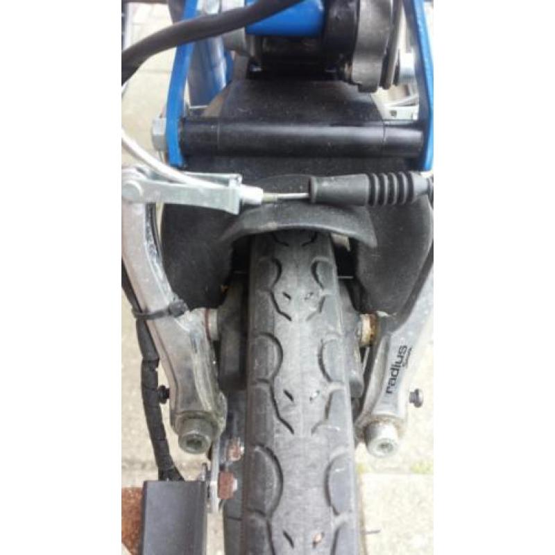 Opvouwbare driewieler di Blasi vouwfiets lage instap