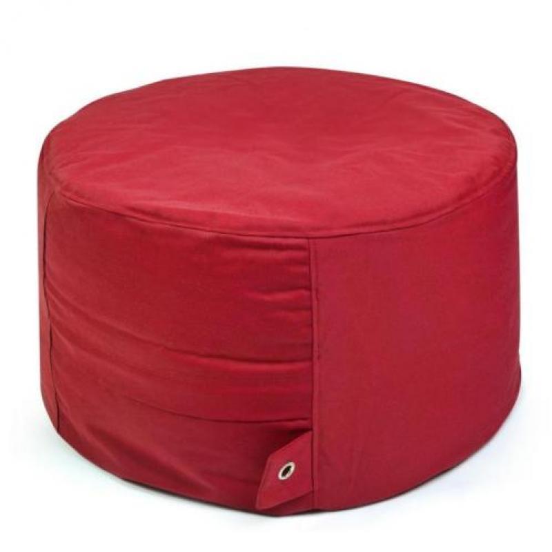Outbag Poef Rock Plus - rood