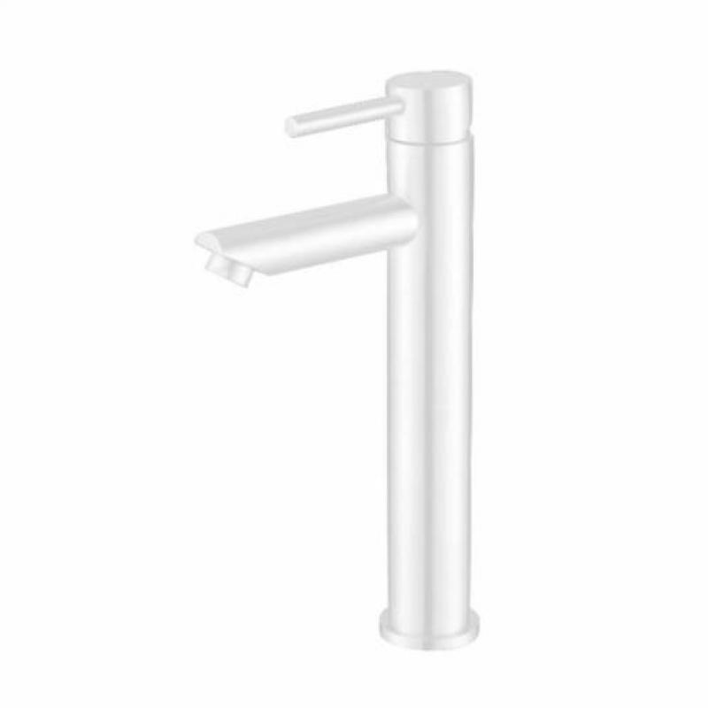 Hoge Wastafelmengkraan Beste Design White Motion XXL Mat Wit