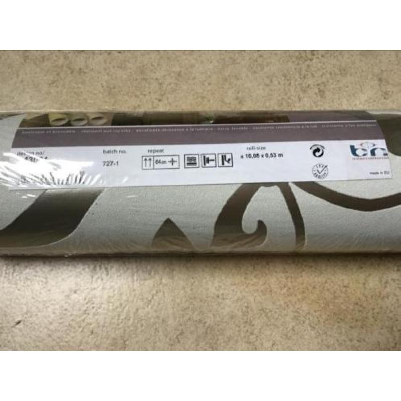 3 rollen behang nieuw in verpakking