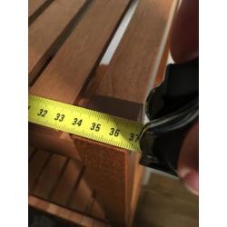 Bruin houten rek Ikea