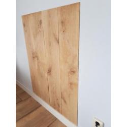eiken wandpanelen, 5 mm dun, hout strips wandbekleding eiken
