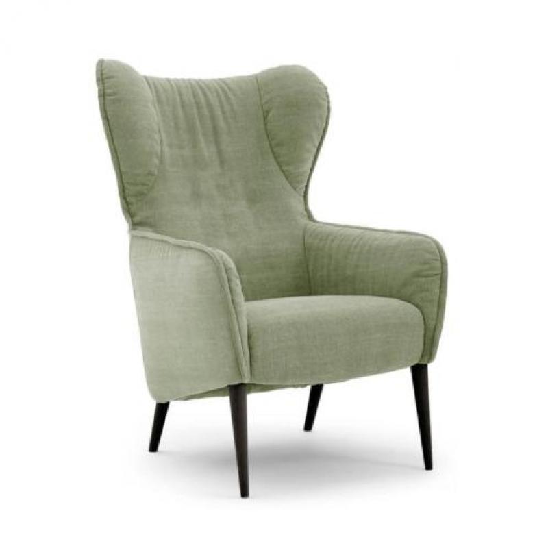 Landelijke Fauteuil Lilly nu voor €990.00 (Groen)