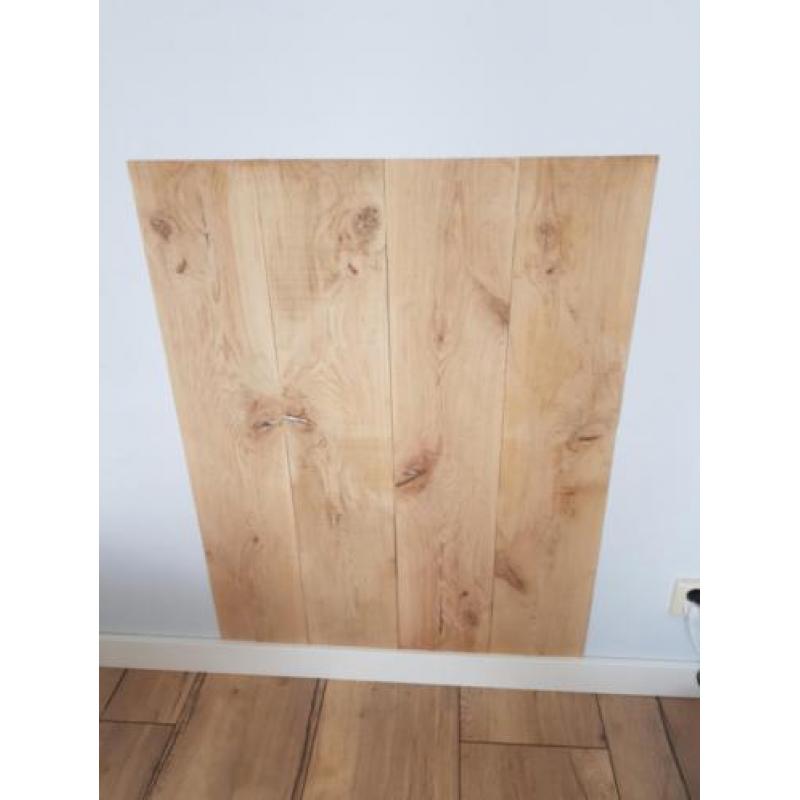 eiken wandpanelen, 5 mm dun, hout strips wandbekleding eiken