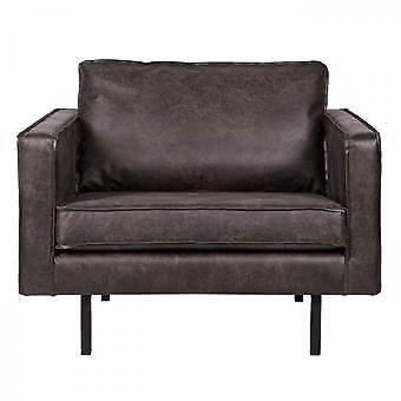 BePureHome Rodeo Loveseat Zwart