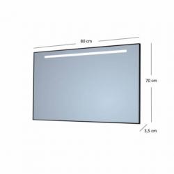 Badkamerspiegel Sanicare Q-Mirrors Met TL-Verlichting 70x...