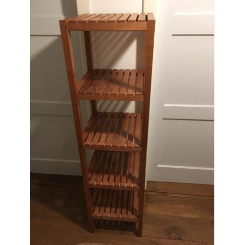 Bruin houten rek Ikea