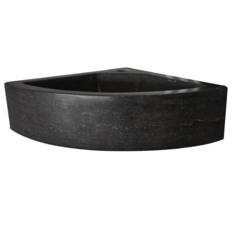 BWS Hardstenen Hoekfontein 30x30x10 cm (Wastafels)