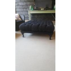 Hocker zwart