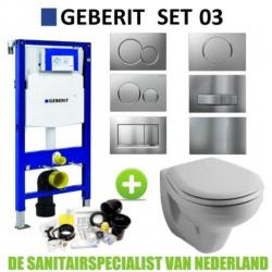 Geberit UP320 Toiletset set03 Sphinx Econ 2.0 met Sigma d...