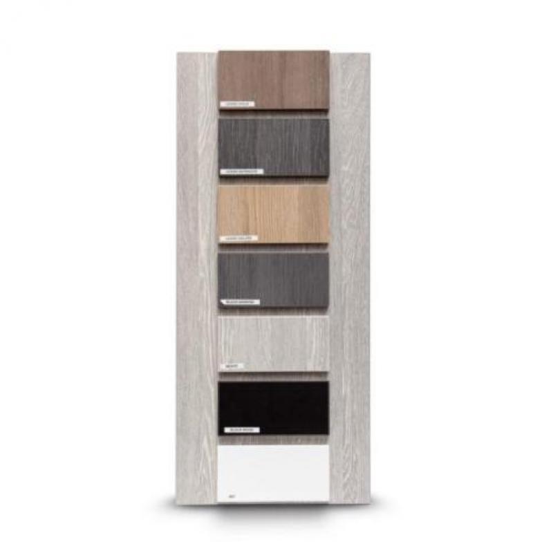 Saniclass TopPlaat 81.4x46cm rechthoek MFC Legno Antracite