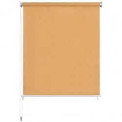 vidaXL Rolgordijn voor buiten 140x140 cm beige