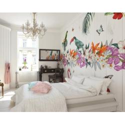 Vlies behang Birds of Paradise * Muurdeco4kids