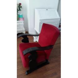 Oude stoel, rokersstoel, stoel, fauteuil