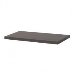 Saniclass TopPlaat 81.4x46cm rechthoek MFC Legno Antracite