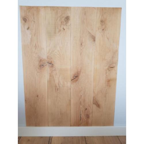 eiken wandpanelen, 5 mm dun, hout strips wandbekleding eiken