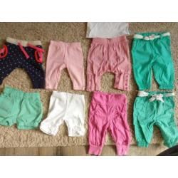 Rompers lange mouw roze maat 50/56 meisje