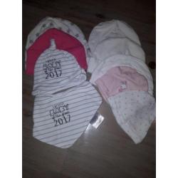 Pakket babykleding meisje maat 50/56. Oa noppies/name it
