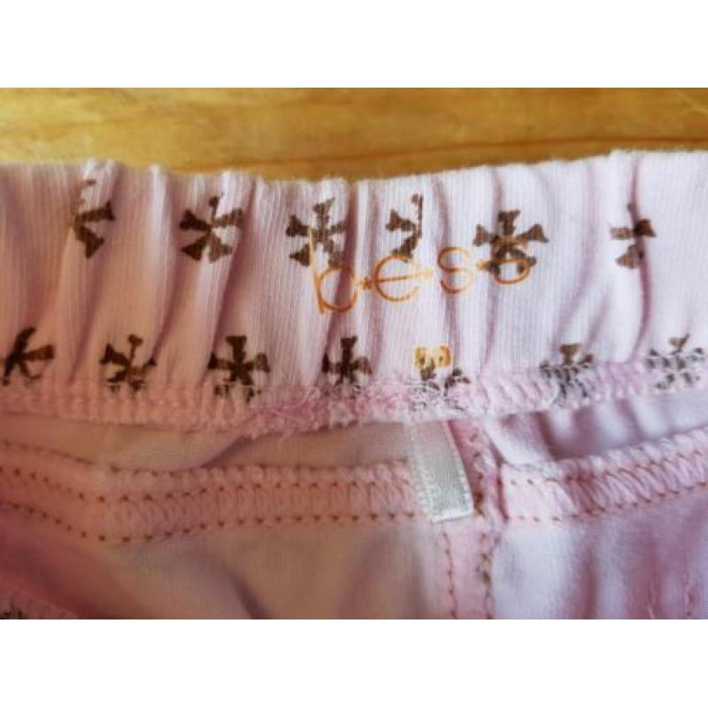 Setje beebielove t-shirt, b*e*s*s (bess) broek, HEMA vest
