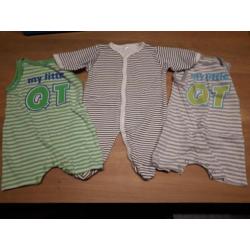 Pakket partij baby kleding jongen maat 50