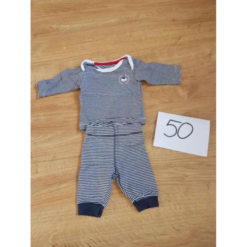 Kledingpakket baby jongen maat 50, noppies imps&elfs