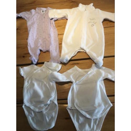 Petit Bateau maat 50 rompers en pakjes