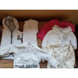 Babykleding maat 50/56 meisjes