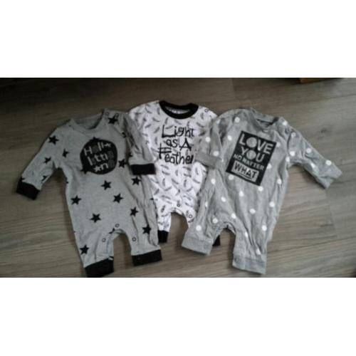 3 tricot Baby pakjes maat 50 /56 nieuw 2 euro p stuk