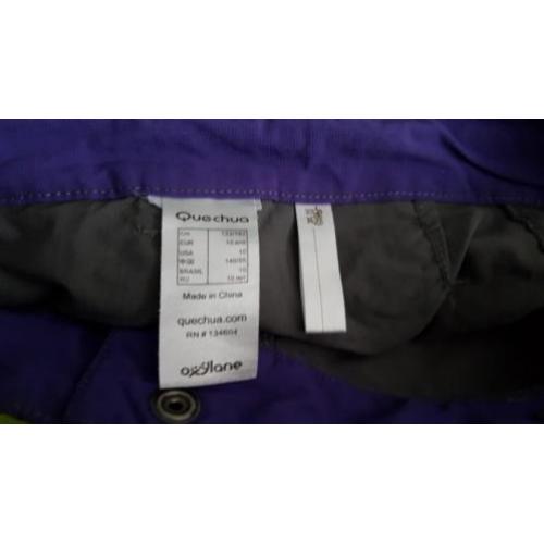 Afritsbroek Quechua maat 132 -140