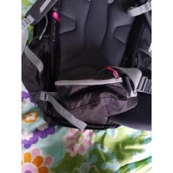 Lowe Alpine Diran 55 : 65 zwart/roze