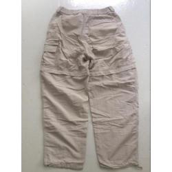 Mooie afritsbroek van Vaude, maat S