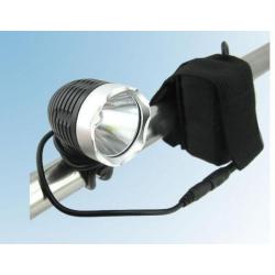 Sterke waterdichte CREE XML hoofdlamp 1800lmn + 10000mAh Li-